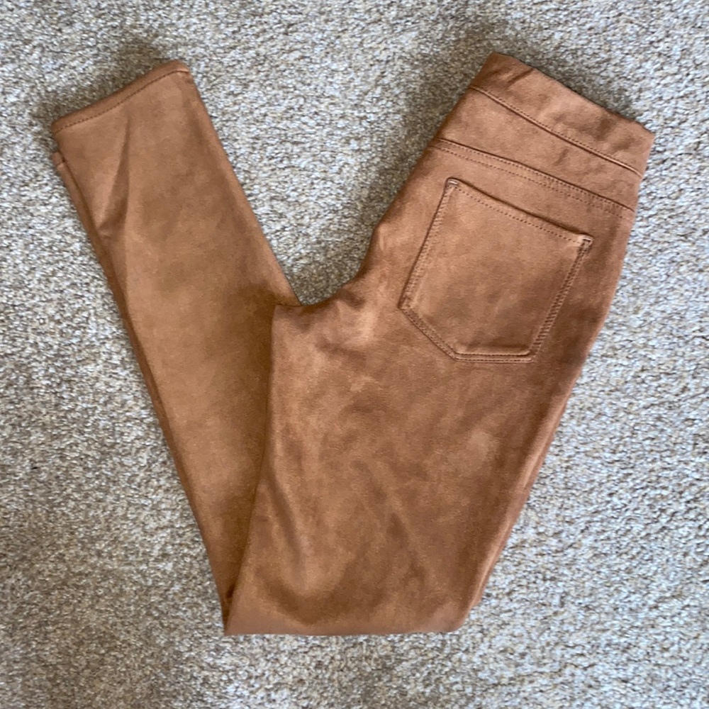 Wonder Nation Girls Brown Suede Jegging size XL (14-16)